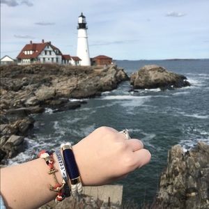 Allison cole nautical inspired rope bracelet